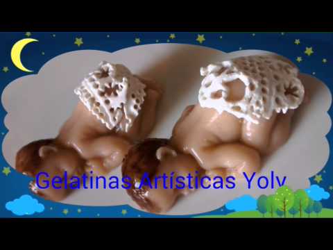 Bebés de Gelatina con encaje de azúcar - YouTube Bebés de Gelatina con encaje de azúcar - YouTube