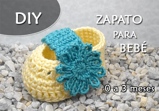 patron zapatito de ganchillo | facilisimo.com