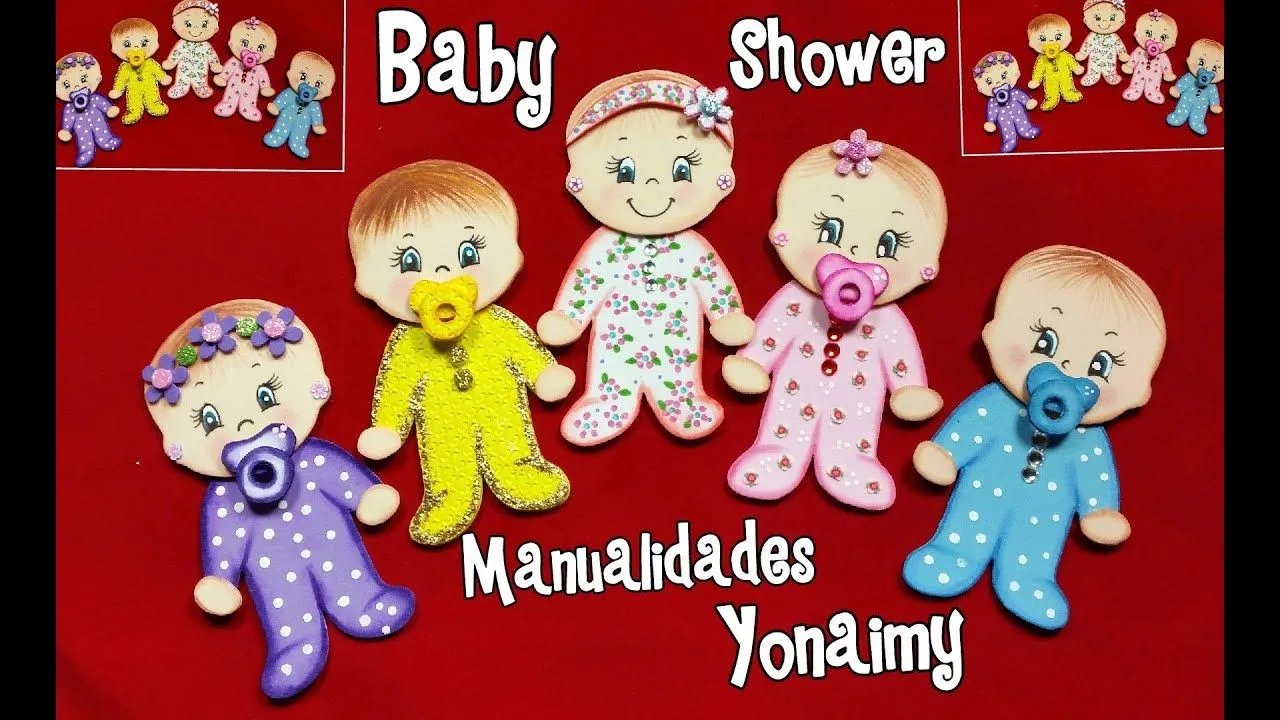 BEBES NIÑO Y NIÑA PARA BABY SHOWER EN FOAMY O GOMA EVA . - YouTube BEBES NIÑO Y NIÑA PARA BABY SHOWER EN FOAMY O GOMA EVA . - YouTube