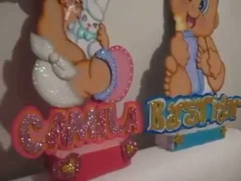 bebes con nombre personalizado para baby showers - YouTube