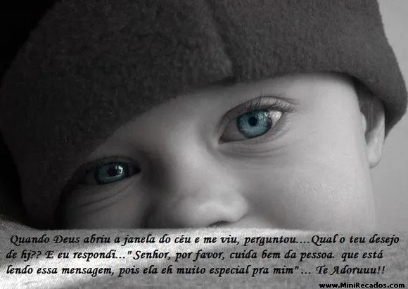 Recados de Bebês lindos