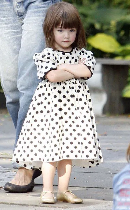 Nuestros bebes: Suri Cruise una niña a la moda