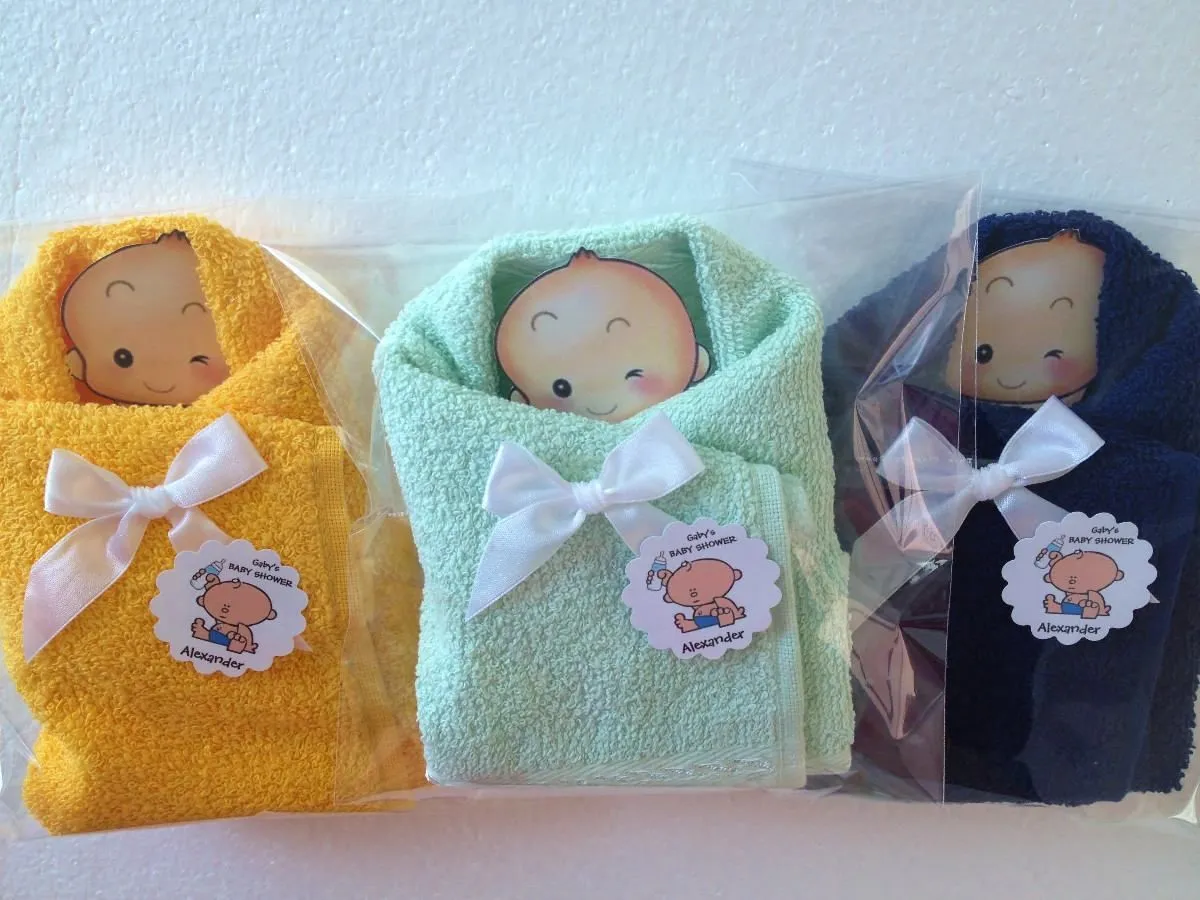 Bebés De Toalla Baby Shower Recuerdo Economicos Bautizo - $ 20.00 ...