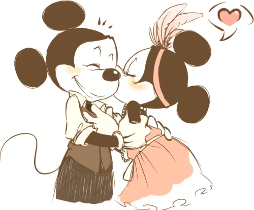 Because Mickey Loves Minnie