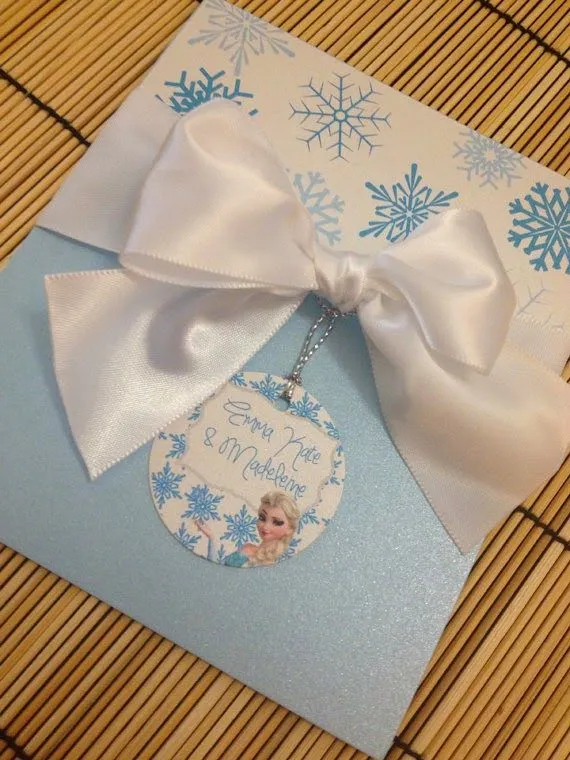 Tarjetas de frozen hechas a mano - Imagui