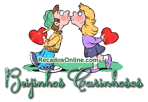 Beijinhos Carinhosos - Recados para Facebook e Orkut