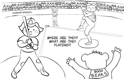 BEISBOL – DIBUJOS PARA COLOREAR DE BEISBOL