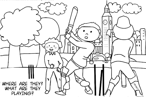 BEISBOL – DIBUJOS PARA COLOREAR DE BEISBOL