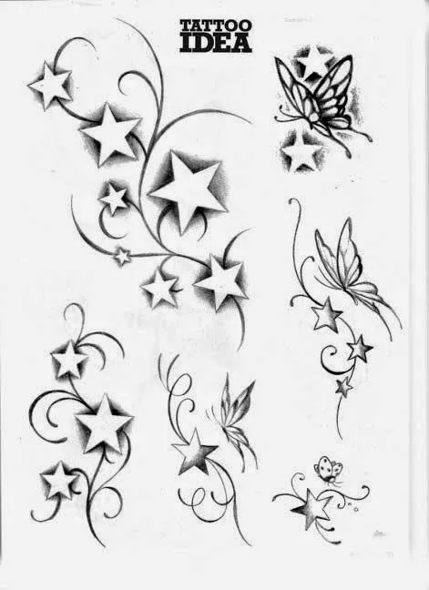 TATUAJES DE ESTRELLAS: SIGNIFICADO E IDEAS. | Belagoria
