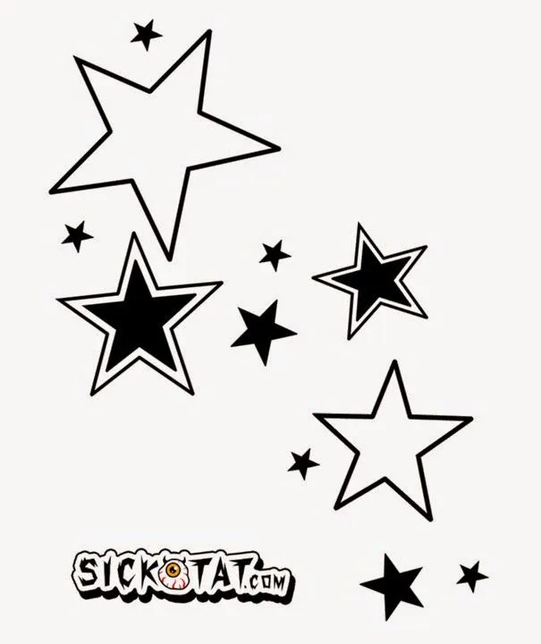 Belagoria: TATUAJES DE ESTRELLAS: SIGNIFICADO E IDEAS.