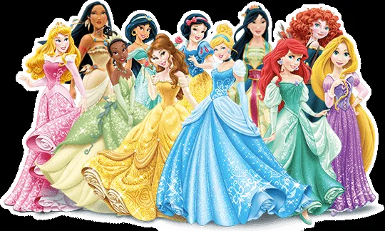 Nombre de todas las princesas de Disney - Imagui