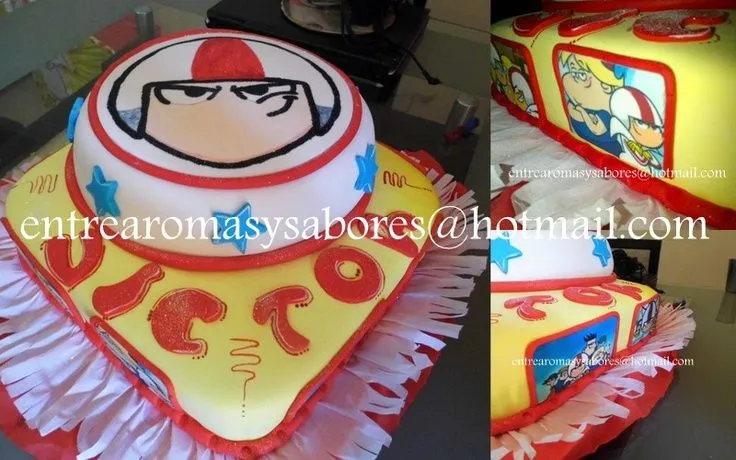 Bella y Deliciosa Torta Infantil Kick Buttowski | ENTRE AROMAS Y ...