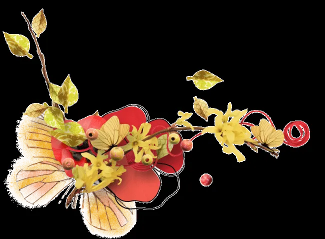 Bellas esquinas decorativas | Arte digital