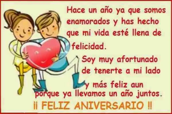 Bellas frases para aniversario de pareja ~ Mensajes de amor