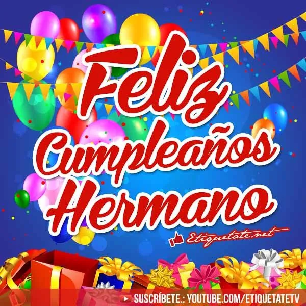 Bellas Frases para desearle Feliz cumpleaños a mi hermano | Flickr ...