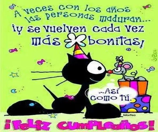 Bellas frases con saludos de cumpleaños ~ Frases de cumpleaños