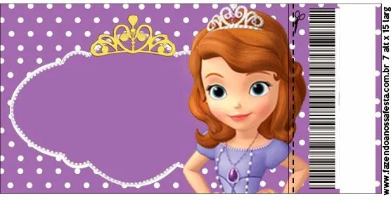 Bellas Invitaciones de Princesa Sofía para Imprimir Gratis ... Bellas Invitaciones de Princesa Sofía para Imprimir Gratis ...