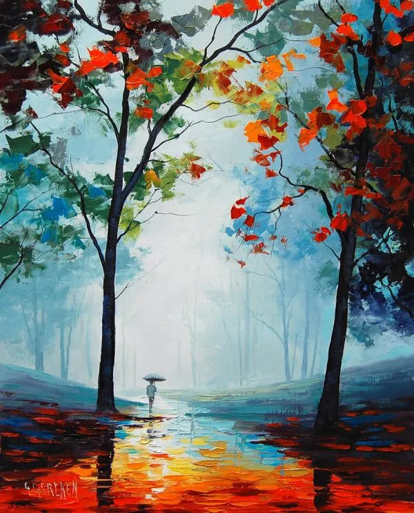 Bellas pinturas de paisajes de Graham Gercken - Arte Feed