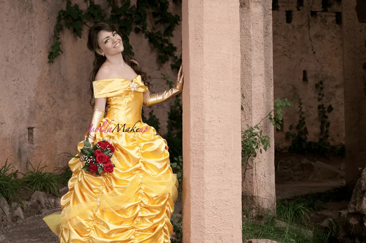 Belle Disney Princess Cosplay | Isolda Makeup