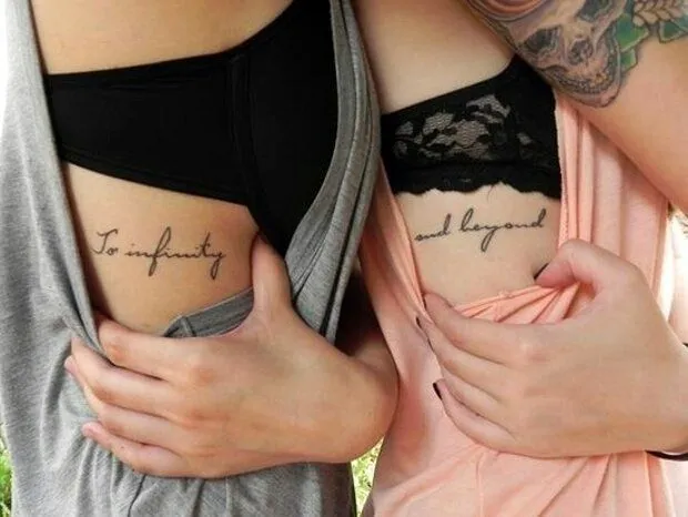 LA BELLEZA ES UN ESTADO DE ANIMO!!! (Tatuajes de mejores amigas ... LA BELLEZA ES UN ESTADO DE ANIMO!!! (Tatuajes de mejores amigas ...