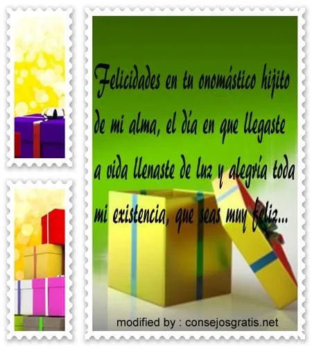 Bellos frases para saludar ami hijo por su cumpleaños con imágenes ...