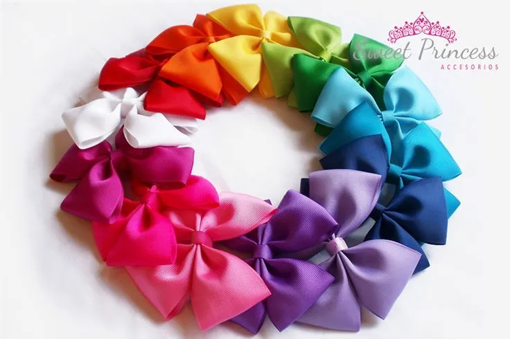 Bellos lazos para las hermosas princesitas de la casa! #lazos ... Bellos lazos para las hermosas princesitas de la casa! #lazos ...