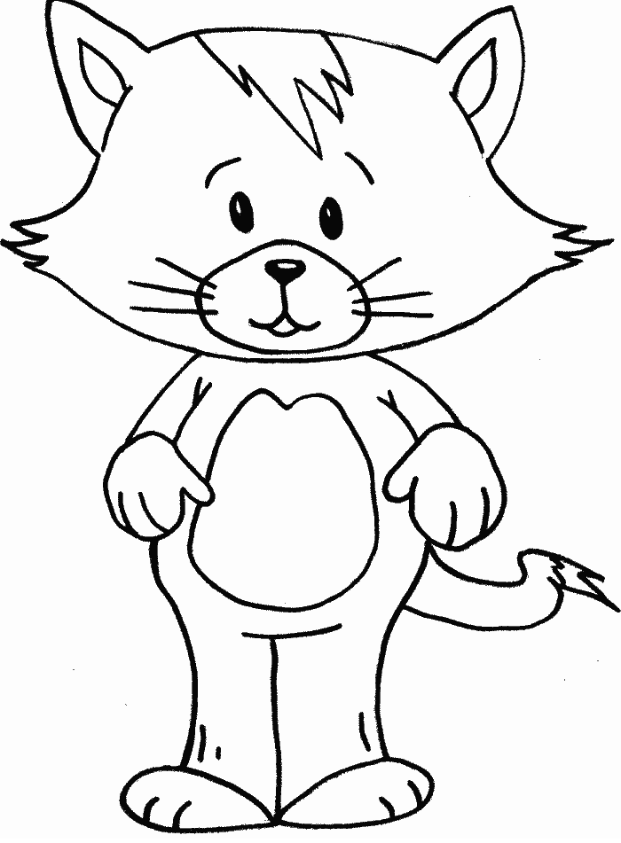 Bellos Momentos: GATITOS PARA COLOREAR