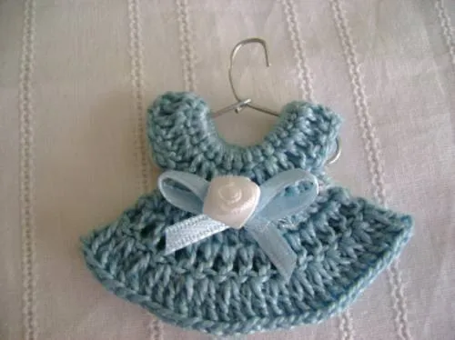 9 Bellos recuerdos para baby shower a crochet | Recuerdos para ...