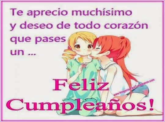 Bellos saludos para una amiga por su onomastico ~ Frases de cumpleaños