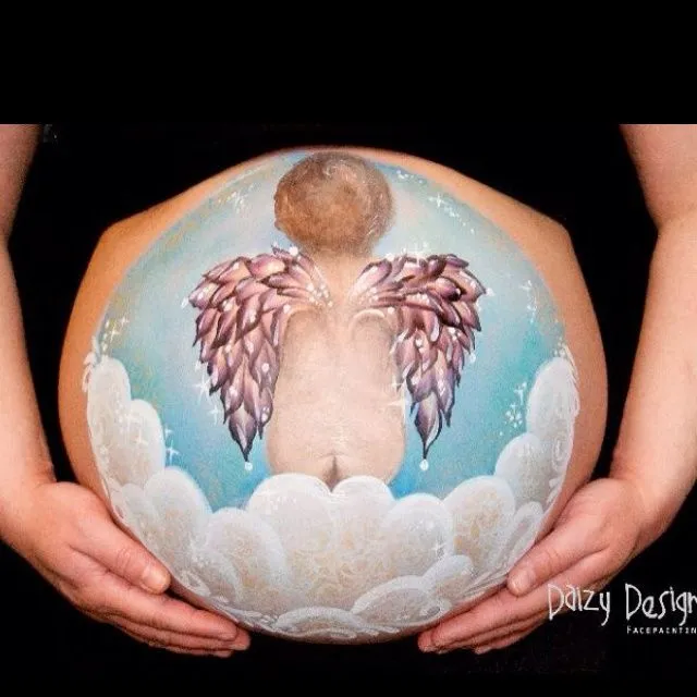 belly painting | BODY PAINT EMBARAZADAS - inspiraciones | Pinterest