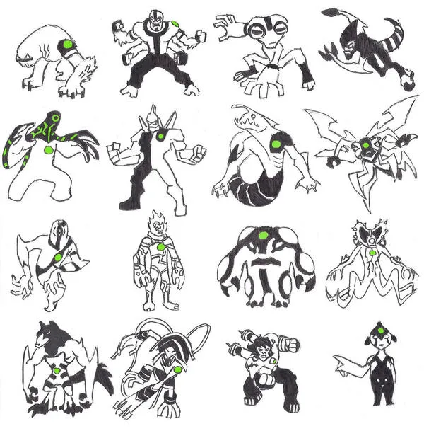 Ben 10 aliens - Imagui