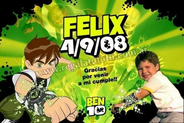 Ben 10 - CU0024 | Regalá tu foto