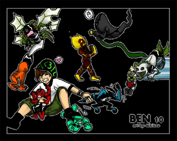 Ben 10 favourites by ShiramusPrime on DeviantArt