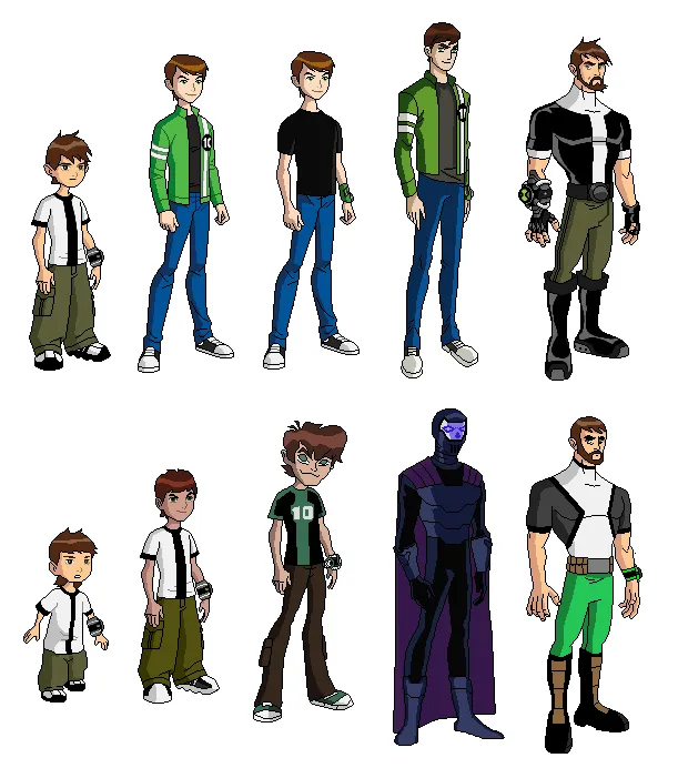 Ben 10 Omniverse Sprites by BrendanBass on DeviantArt