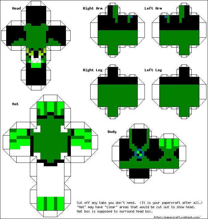 Ben 10 Papercraft by DalekOfBorg on DeviantArt