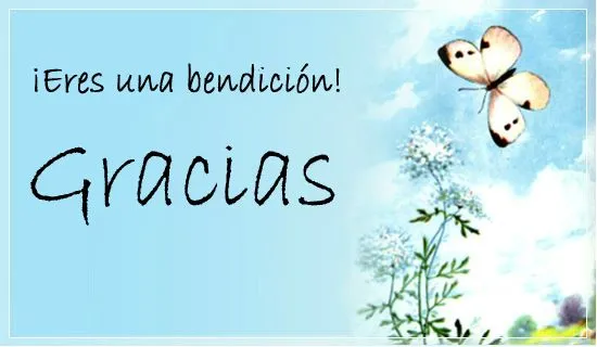 Eres una bendición! Tarjetas