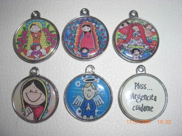 Bendita Eres: Que bonitas las medallas de la Virgencita Plis ...