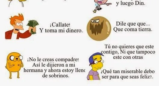 Bendito Ocio: Las 11 frases de las caricaturas que rompieron el hielo