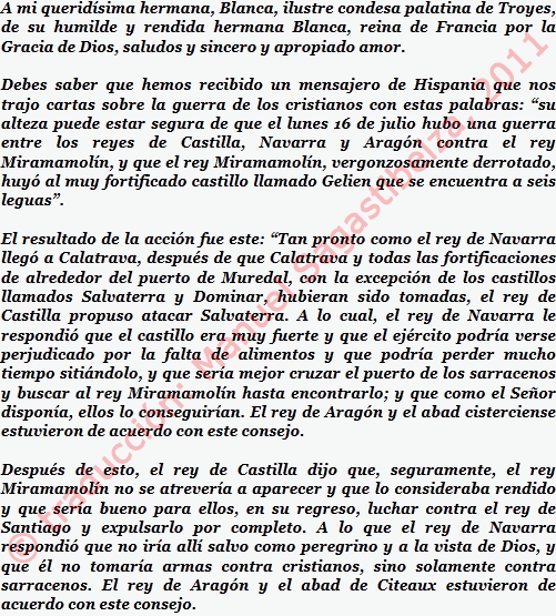 Berenguela de Navarra - Blog: La Batalla de las Navas de Tolosa Berenguela de Navarra - Blog: La Batalla de las Navas de Tolosa