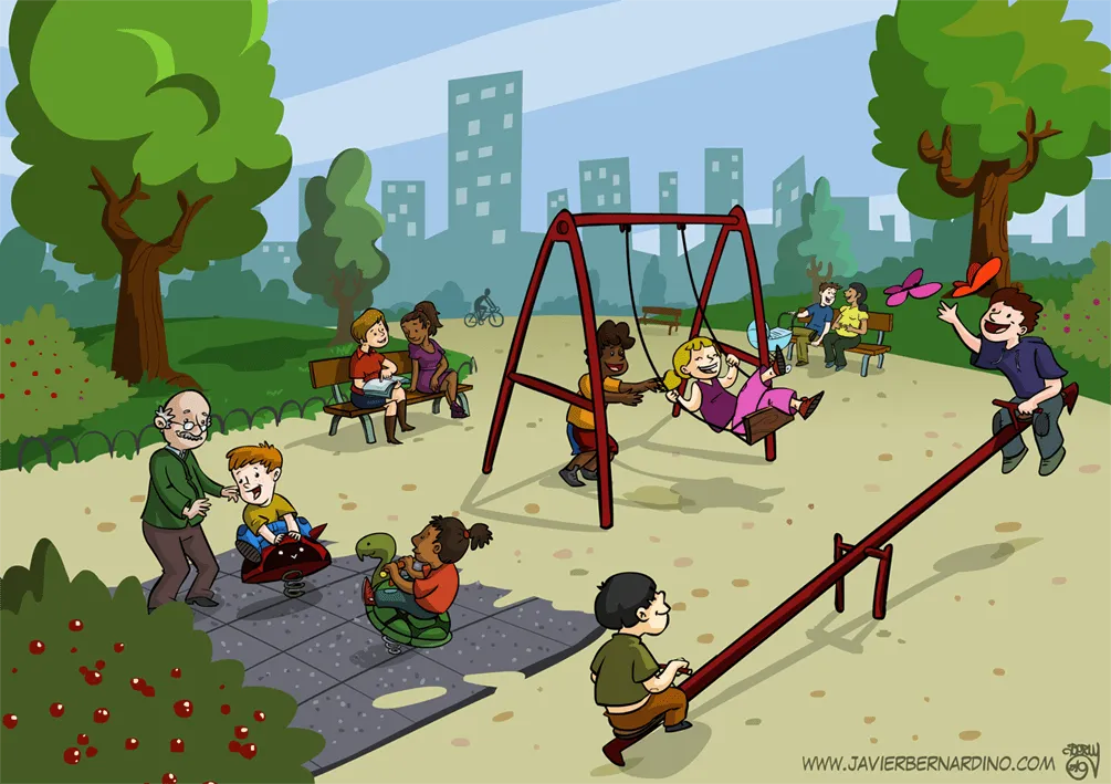 Berny-art - Javier Bernardino: Parque infantil Berny-art - Javier Bernardino: Parque infantil