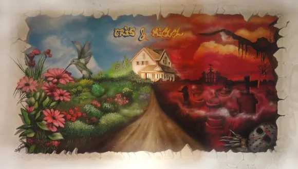 Berok Graffiti mural profesional en Barcelona: DECORACION GRAFFITI Berok Graffiti mural profesional en Barcelona: DECORACION GRAFFITI