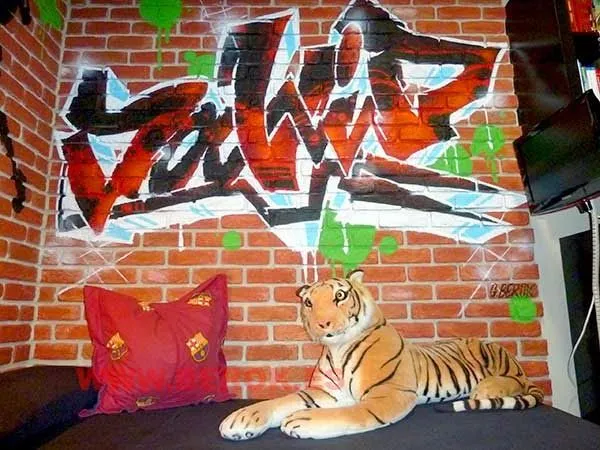 Berok Graffiti mural profesional en Barcelona: Graffiti Vilafranca ...