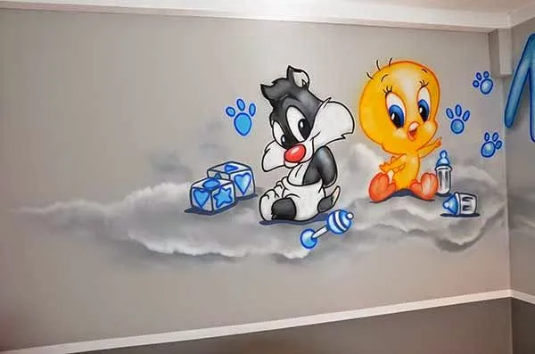 Berok Graffiti mural profesional en Barcelona: julio 2014 Berok Graffiti mural profesional en Barcelona: julio 2014