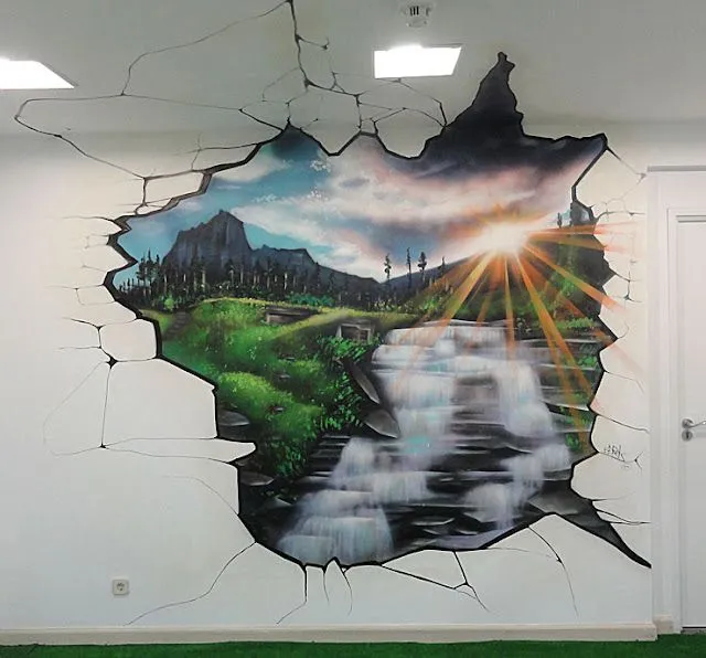 Berok Graffiti mural profesional en Barcelona: Murales de selva ... Berok Graffiti mural profesional en Barcelona: Murales de selva ...