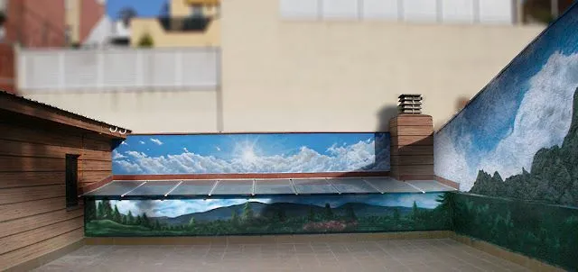 Berok Graffiti mural profesional en Barcelona: Murales de selva ... Berok Graffiti mural profesional en Barcelona: Murales de selva ...