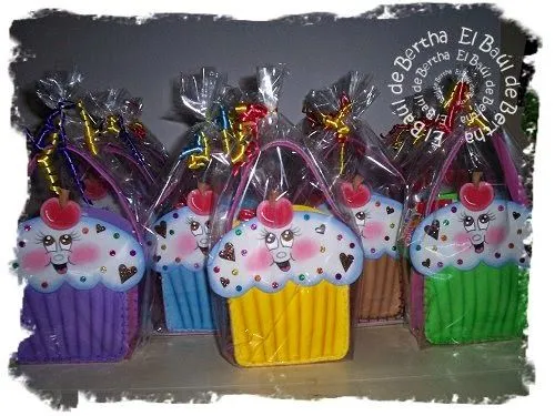 BERTHA MANUALIDADES *.:。✿: Cotillon CupCake BERTHA MANUALIDADES *.:。✿: Cotillon CupCake
