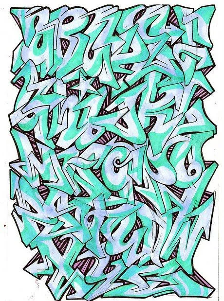 Best Of The Best Graffiti : 9 Graffiti Alphabet Designs