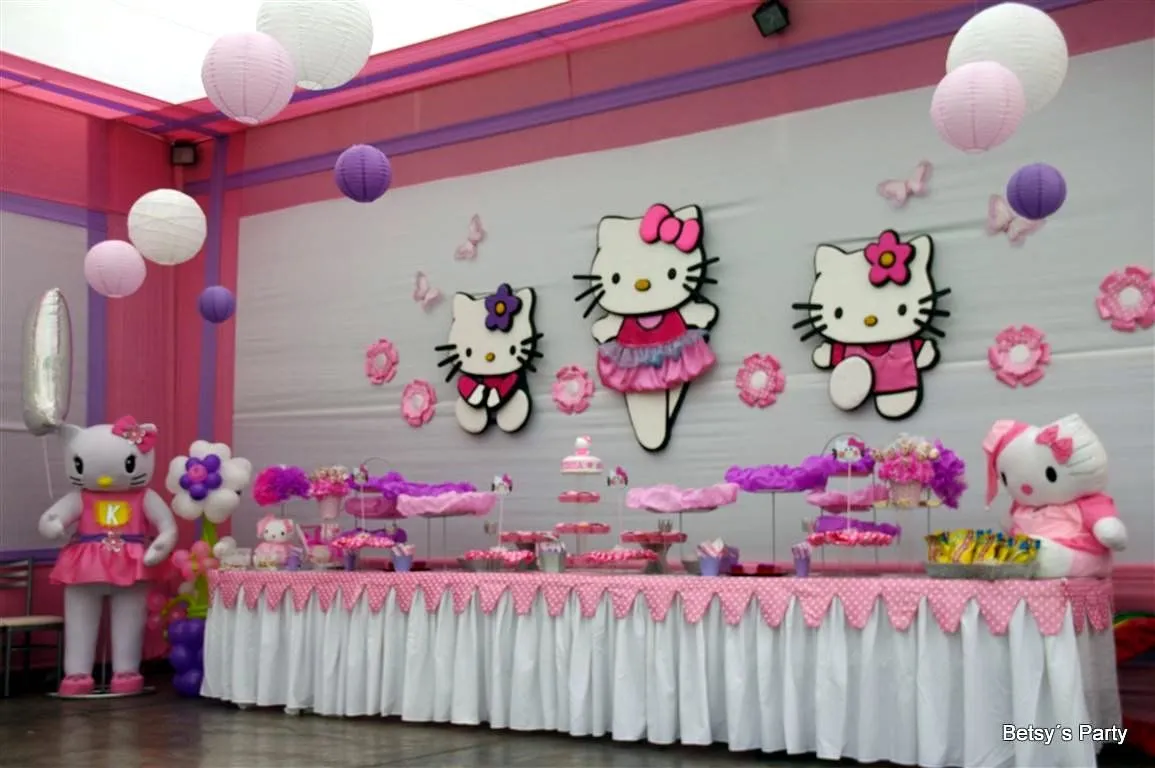 BETSY´S PARTY: HELLO KITTY - MURAL Y MESA BUFFET BETSY´S PARTY: HELLO KITTY - MURAL Y MESA BUFFET