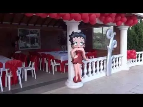 BETTY BOOP FIESTA TEMATICA-NATALIA 30 -JULIO 5-2014 - YouTube