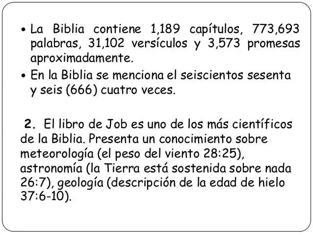 La Biblia